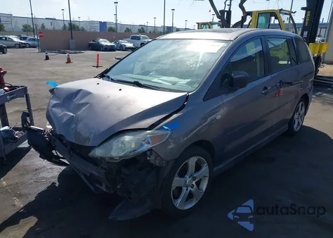 2007 Mazda Mazda5 Touring z USA, uszkodzony, nr VIN JM1CR29L770137166